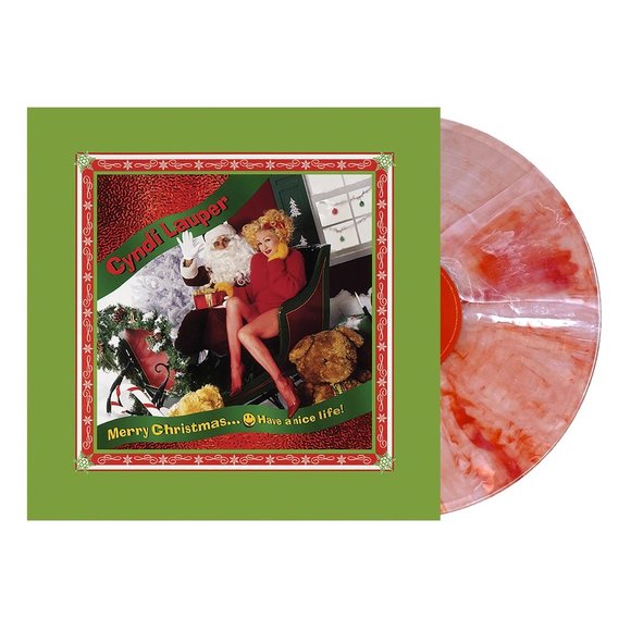 Cyndi Lauper Merry Christmas LP ~ Limited Edition Colored Vinyl ~ New/Sealed! - Picture 1 of 2